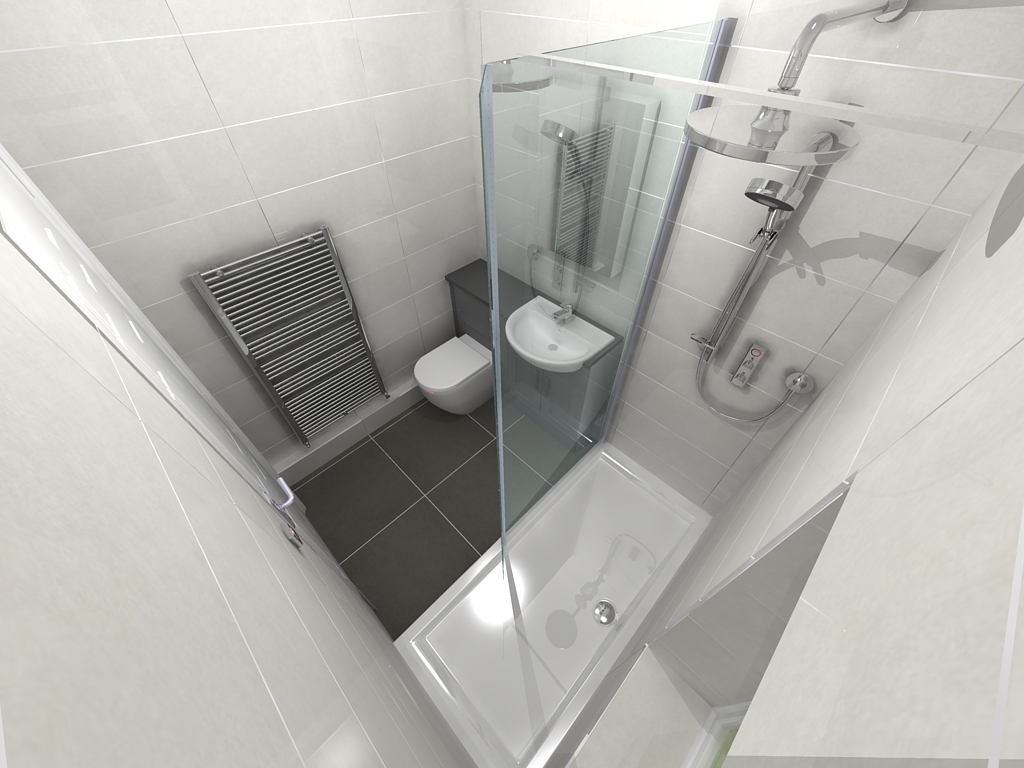 Main Bathroom 3D design
